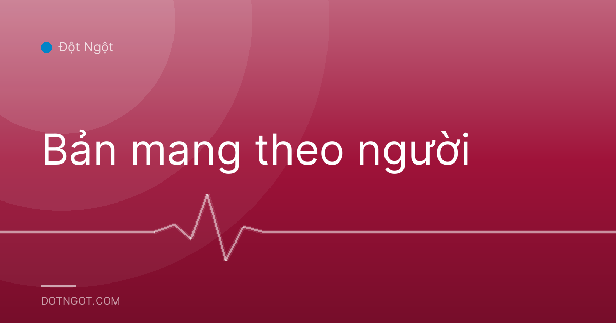 Bản mang theo người